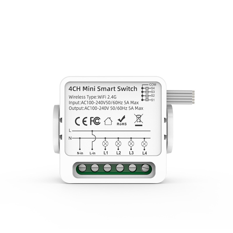 落書きWiFi/zigbeeオン・ブレーカーマルチドライ接点カーテン調光計量スマートスイッチクロスボーダーカスタマイズ|undefined