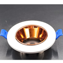 工厂批发 嵌入式筒灯外壳家装酒店天花板灯LED格栅灯灯具套件外壳