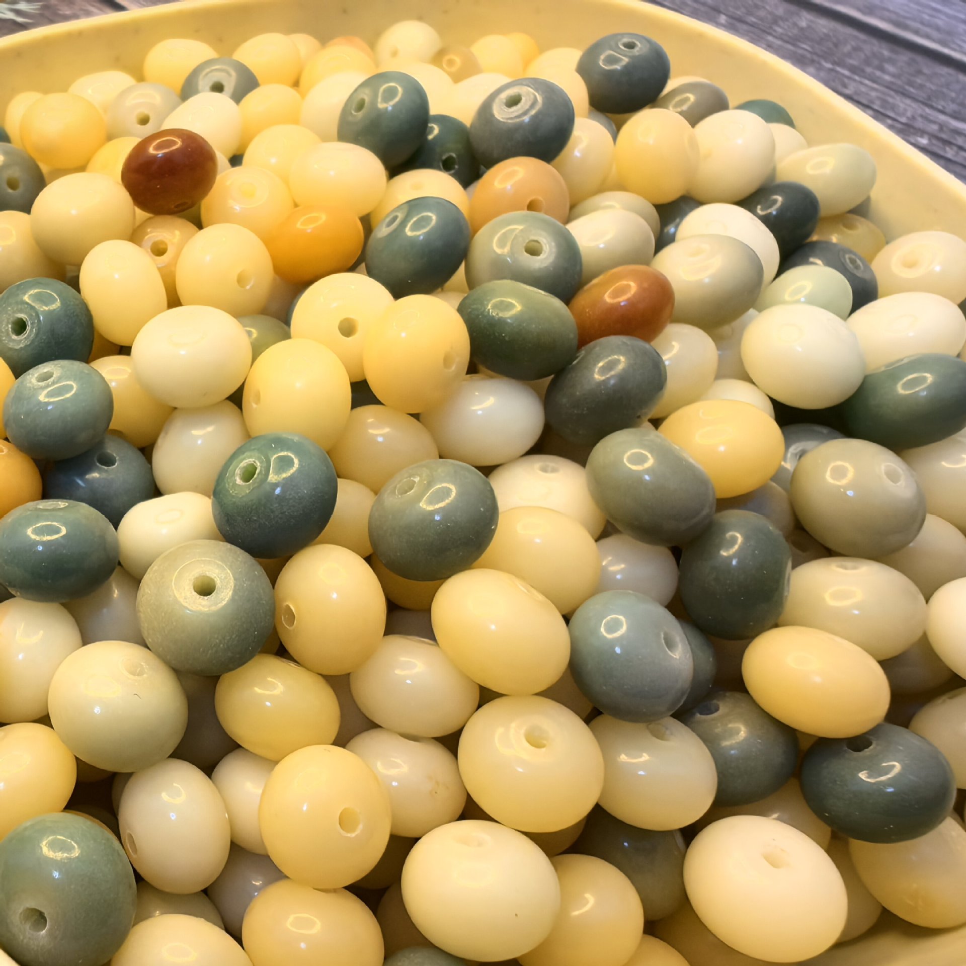 Бусины счеты Duobao 8X11мм