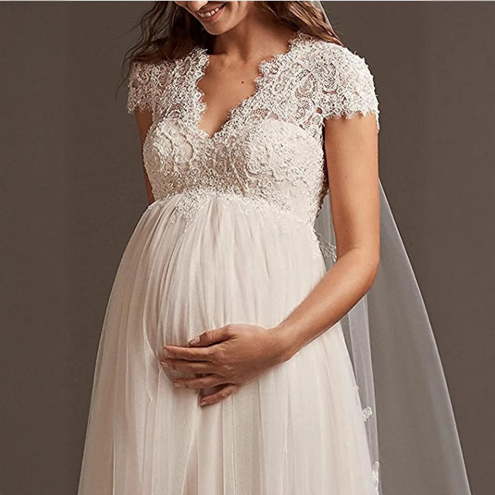 Evening Dress for Pregnant Mothers 2026 New Model Solid Color Loose Comfortable Dress for Dinner Parties and Formal Occasions Amazon Cross-Border Evening Dress for Pregnant Mothers 2026 New Model Solid Color Loose Comfortable Dress for Dinner Parties and Formal Occasions Amazon Cross-Border