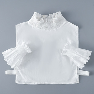 Women's fake collar all-match fake collar fashionable high-end Shirt shirt with sweater sweater