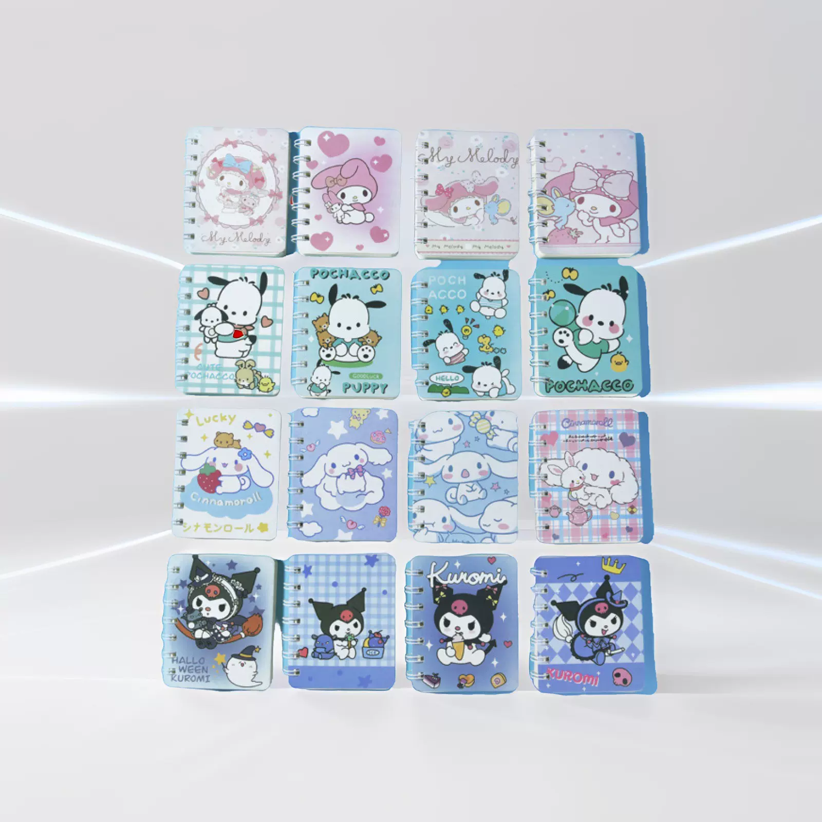 三丽鸥卡通A7口袋本笔记本迷你学生可爱记事本a6线圈本小本子批发