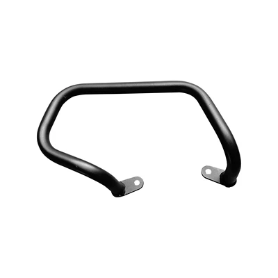 Motorcycle bumper Black High Carbon Steel Bumper - black-frosted-exhaust-lever