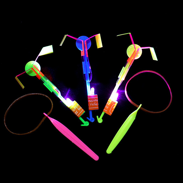 Luminous slingshot flying arrows blue light double flash flying…