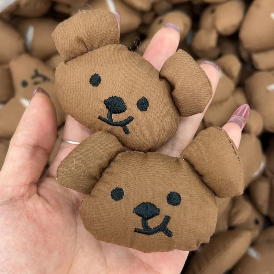 Hot Item ~ Cartoon Plush Bear Brooch Hair Accessories Headdress Cute Doll School Bag Decoration Socks Accessories Accessories