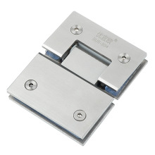 批发加厚304不锈钢90度浴室夹淋浴房合页哑黑玻璃门夹铰链180度折