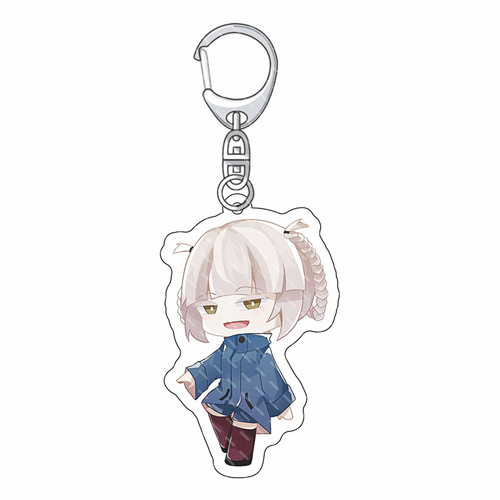 Song of the Night Keychain Night Watch Light Seven Grasses Asai Akira Platycodon Platycodon Honda Wu Acrylic Pendant