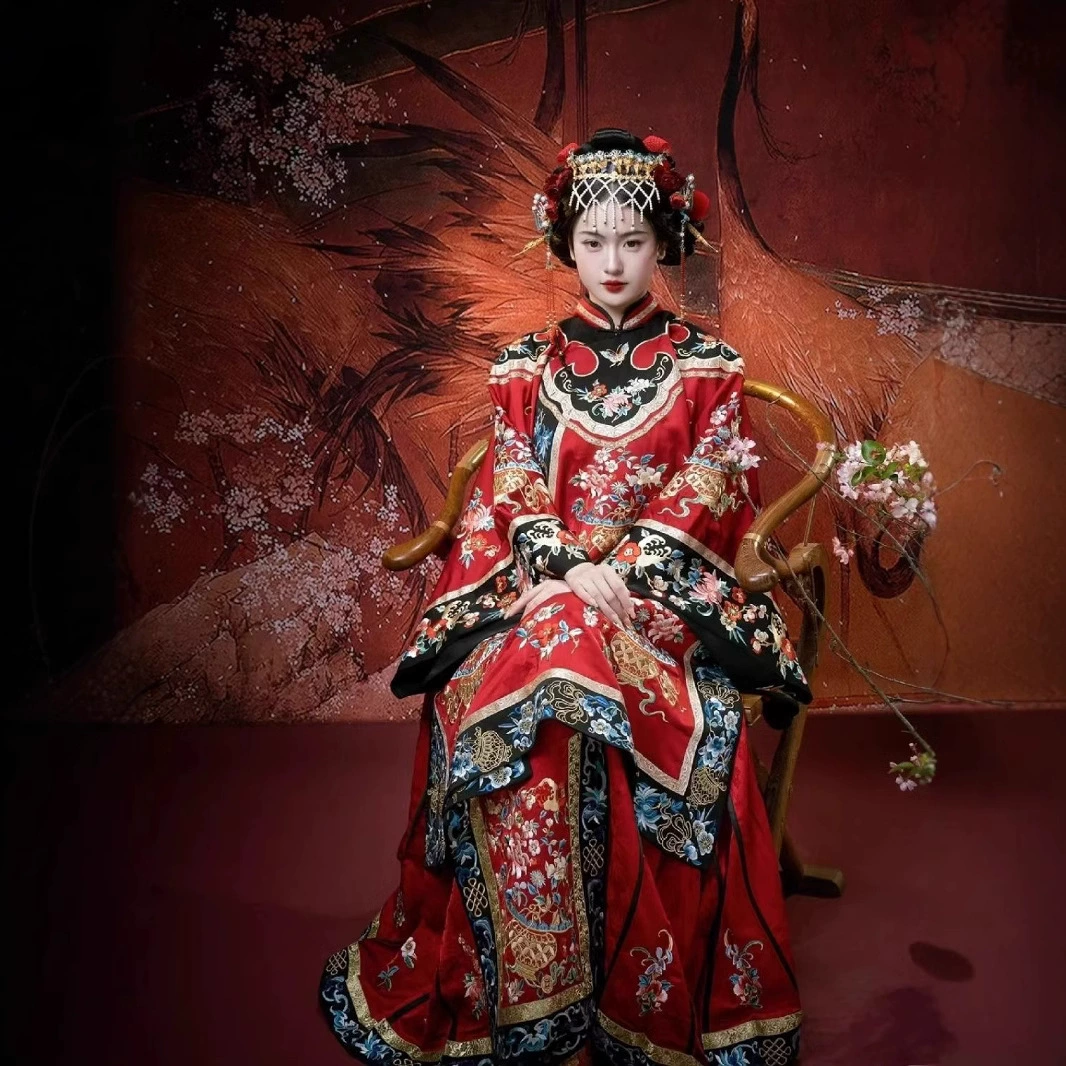 Национальные традиционные костюмы Jin Shang Han костюмированный костюм тяжелый печатный костюм