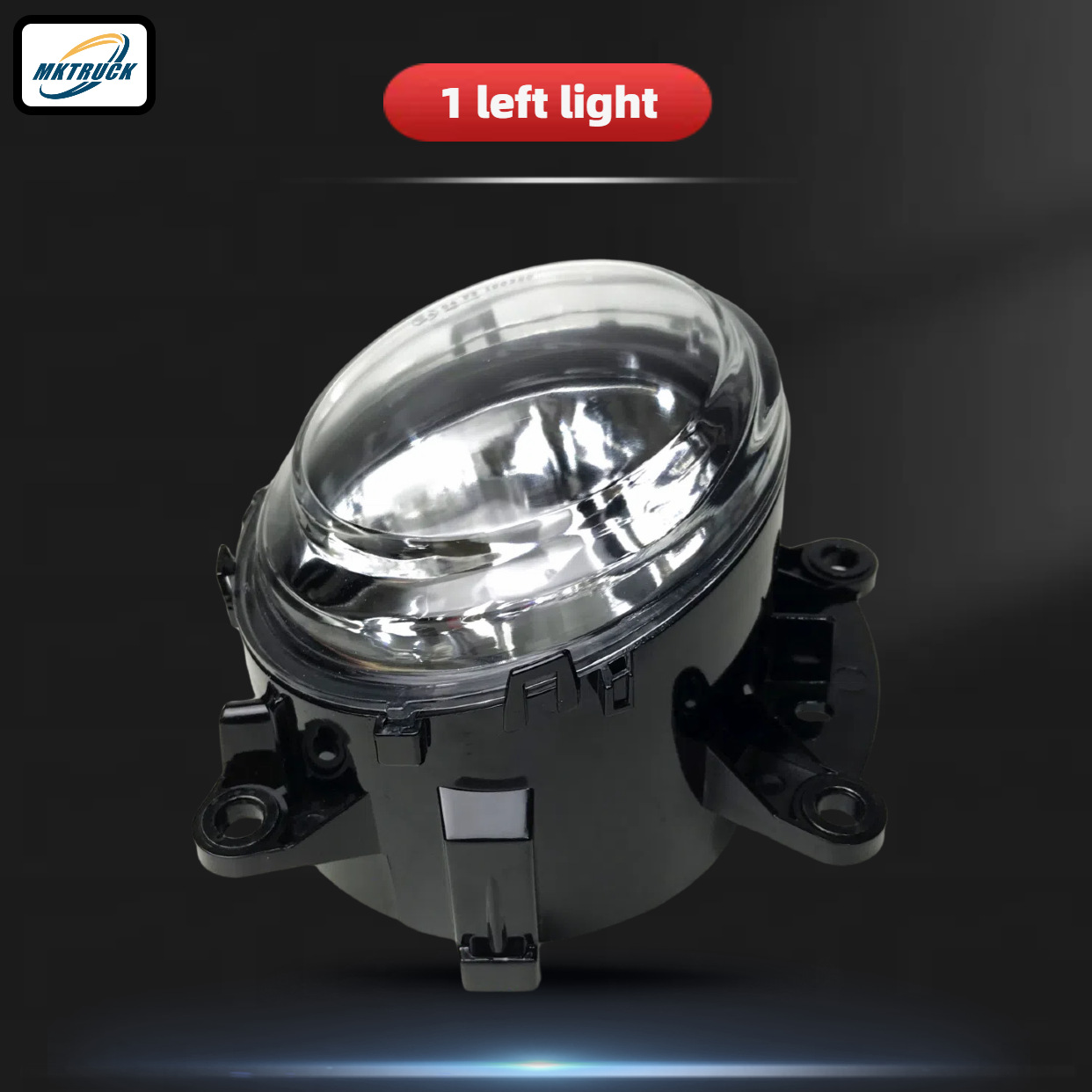 Aplicable a Mercedes ACRTOS MP4 MP5 lámpara de niebla de camión redondo 9608200456 / 9608200556