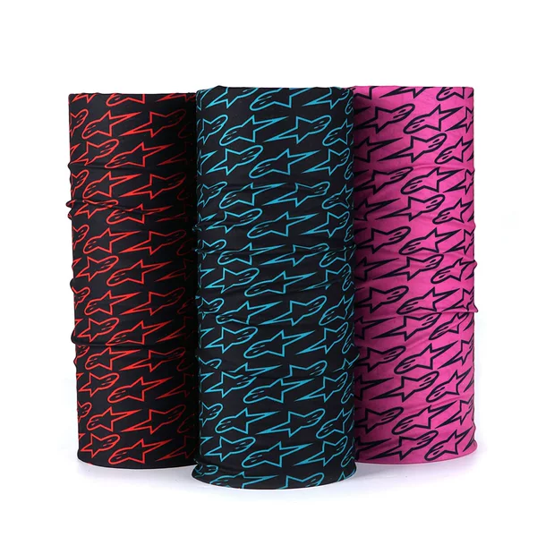 Customized Logo Pattern Outdoor Multifunctional Magic Headscarf for Cycling, Sun Protection, Ice Silk Mask, Neck Gaiter, Windproof Running