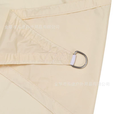 Avtomobil yan çətirləri — Sail UV-proof Four Corner - off-white-420d-oxford-cloth-1x-15m-square