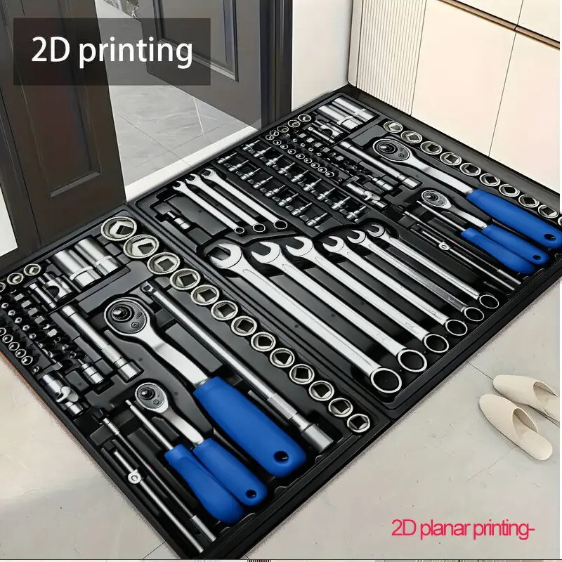 Cross-border American-style creative industrial bathroom absorbent floor mat, non-slip quick-dry entrance doormat, entryway door mat Cross-border American-style creative industrial bathroom absorbent floor mat, non-slip quick-dry entrance doormat, entryway door mat