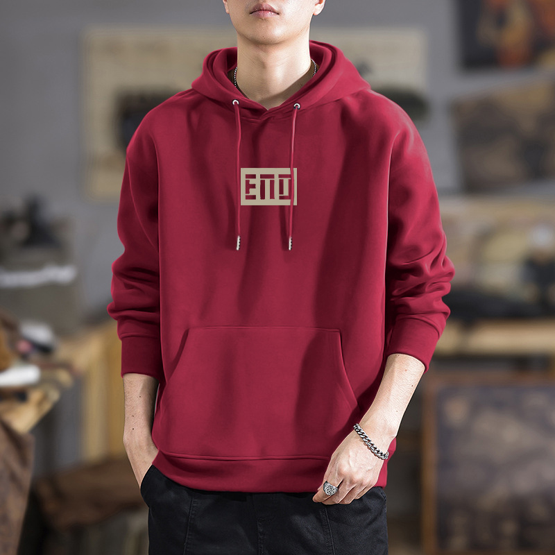 420g pesado chaqueta con capuz japonesa para hombres primavera y otoño más vello grueso chaqueta de moda para hombres pareja