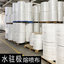 BFE99级水驻极白色熔喷布PFE99+口罩熔喷滤布25克熔喷无纺布厂家