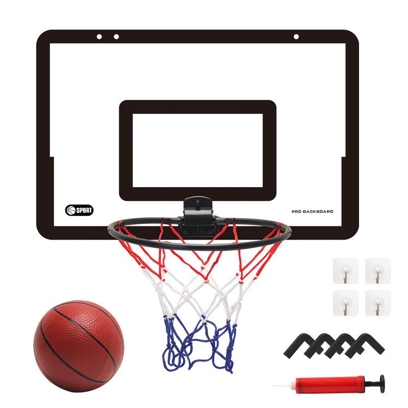 Children's Basketball Rack Punch-free Hanging Basketball Frame Indoor Outdoor Sports Parent-child Interactive Shooting Toys