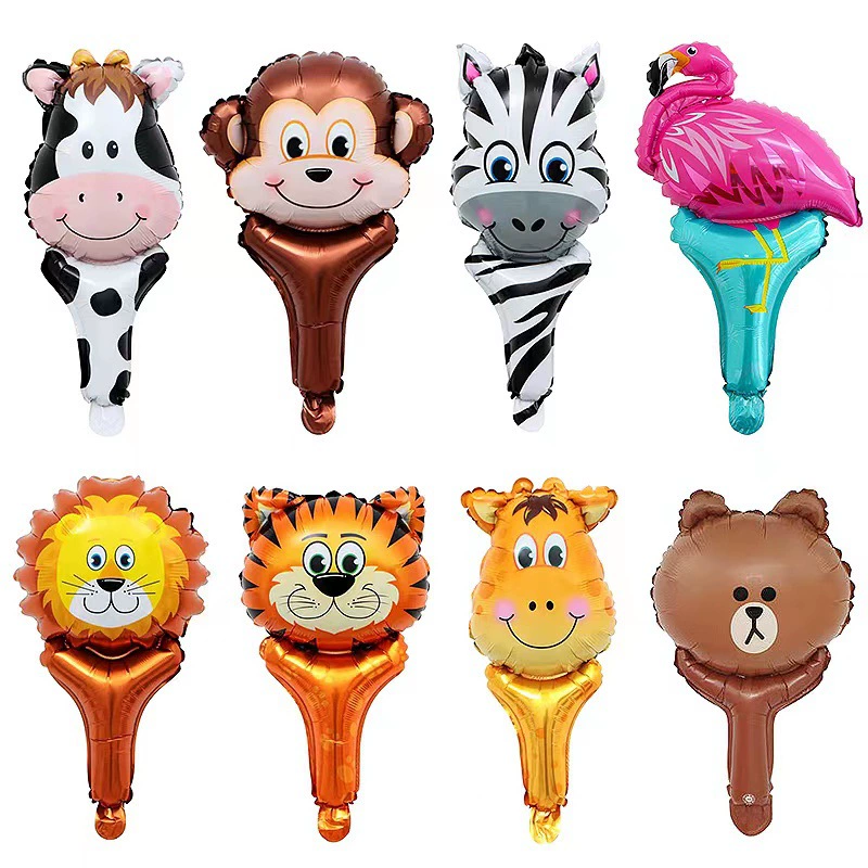 Надувные летучие мыши из алюминиевой пленки в стиле мультфильмов, оптом, 2025 год, ручные игрушки-палочки, подарок для детей, уличные ларьки