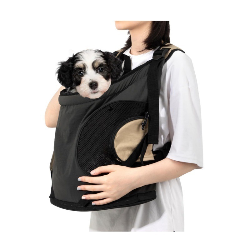 ペット多機能ショルダーチェスト犬バッグ、外出用ポータブル猫バックパック、見栄えの良い、通気性と軽量の犬用ペットバッグ|undefined
