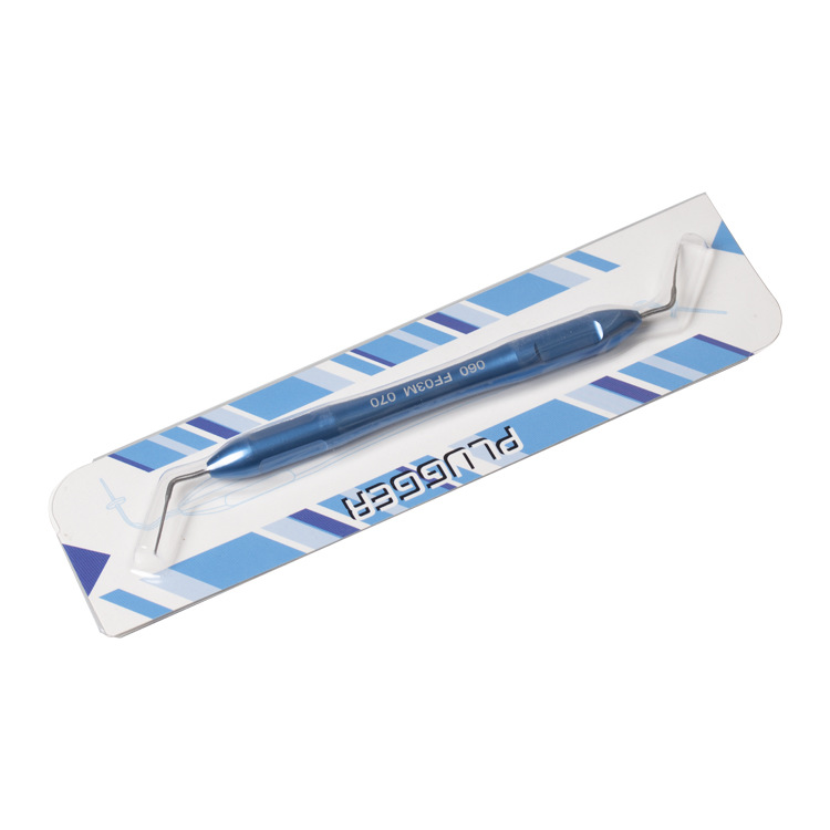 Acero inoxidable transfronterizo punta vertical prensador de relleno de goma de dente conjunto de prensado material dental rellenador de canal radicular