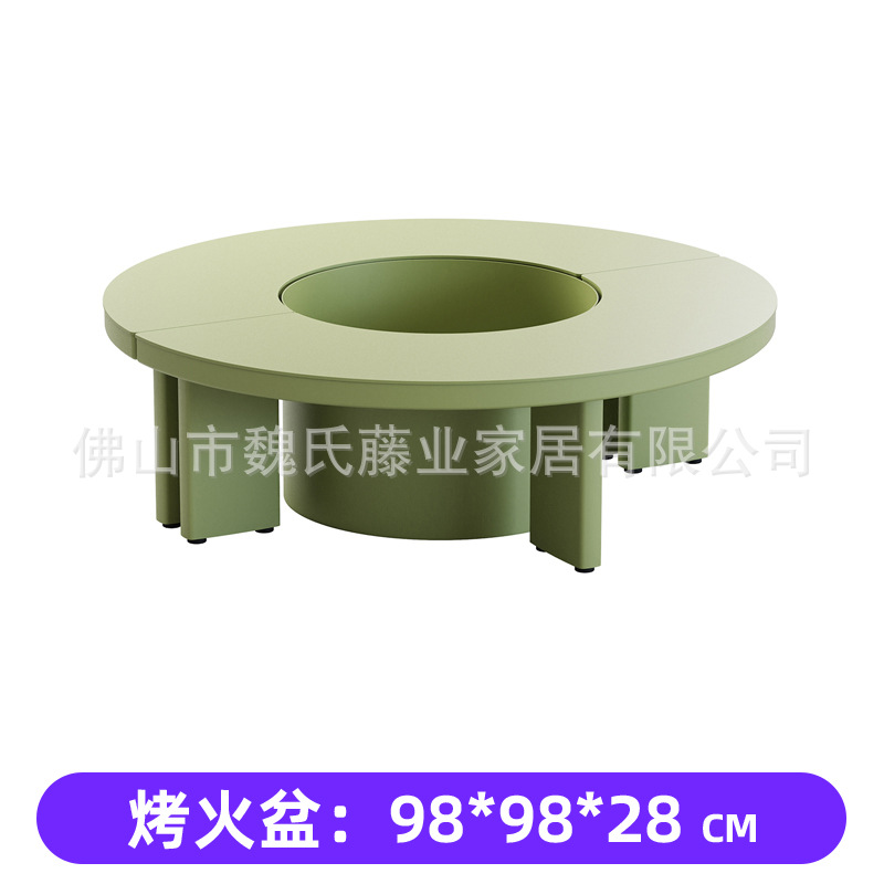 Sofá al aire libre de tela de caña patio de muebles de alojamiento modelo de habitación de hotel balcón de diseño casual combinación de sofá