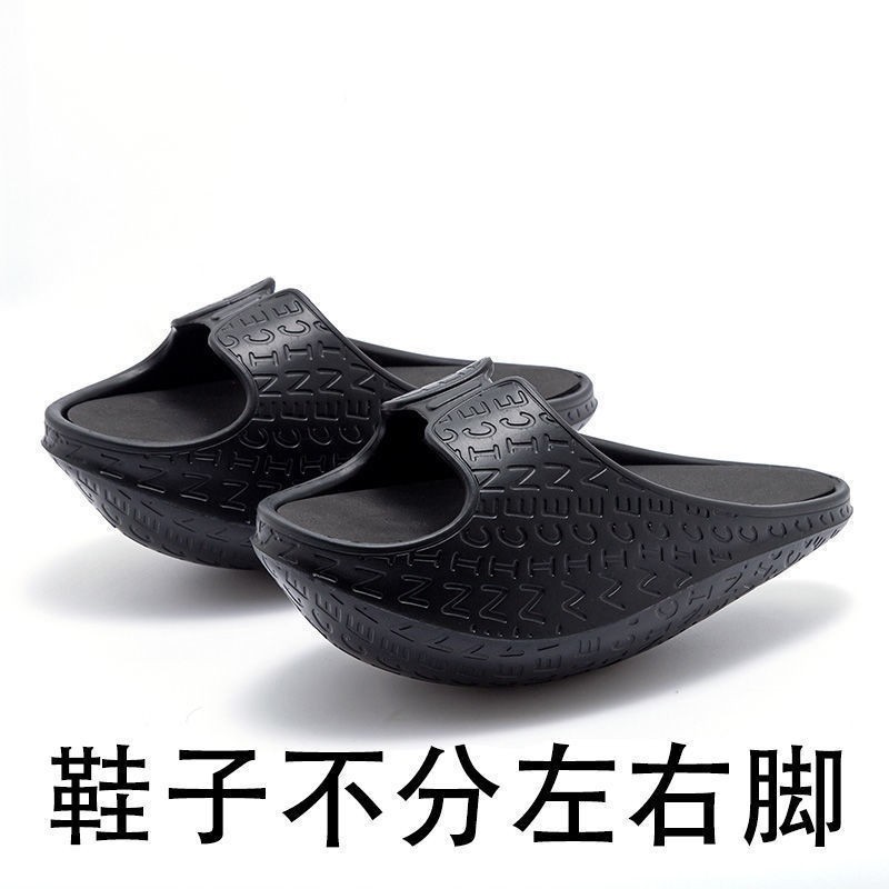 I防滑家居负跟休闲女夏日式个性运动厚底拖鞋产后美体矫身姿摇摇|undefined