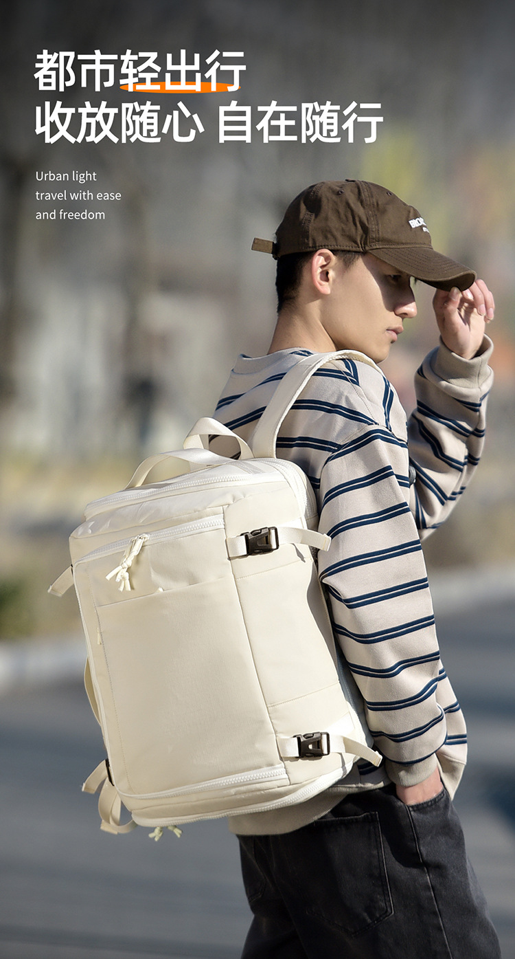 Cross-border travel bags, large-capacity fitness bags, multi-functional computer bags, lightweight sports backpacks, hand-held luggage bags details Picture