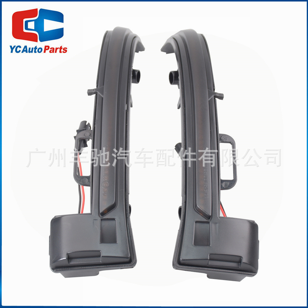 Para Peugeot 308 2013 - 2019 espejo retrovisor LED dinámico flujo de agua señal de dirección