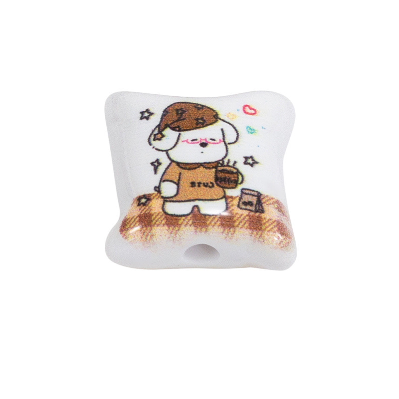 亚克力猫咪卡通枕头串珠DIY钥匙扣儿童发绳挂件饰品材料配件批发|undefined