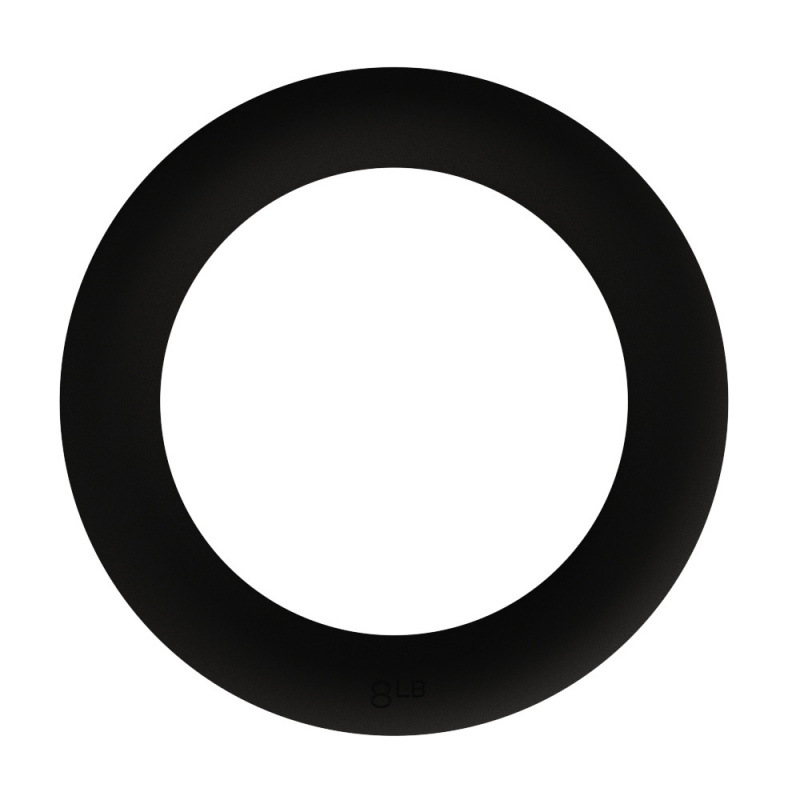 Dumbbell redondo de silicona fijo equipo de fitness yoga pilates entrenamiento de fuerza dumbbell redondo de silicona