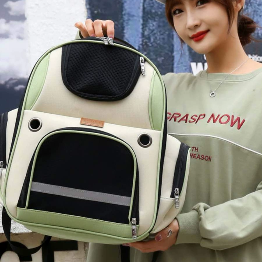Внешняя торговля взрывной кошкой сумка выходит портативная зимняя дышащая сумка для домашних животных кошка гнездо школьный рюкзак