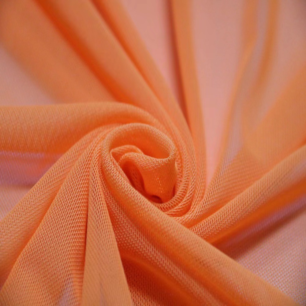 40D涤氨 数码印花 220色 可供色卡 弹力网 网纱 现货供应量大可谈