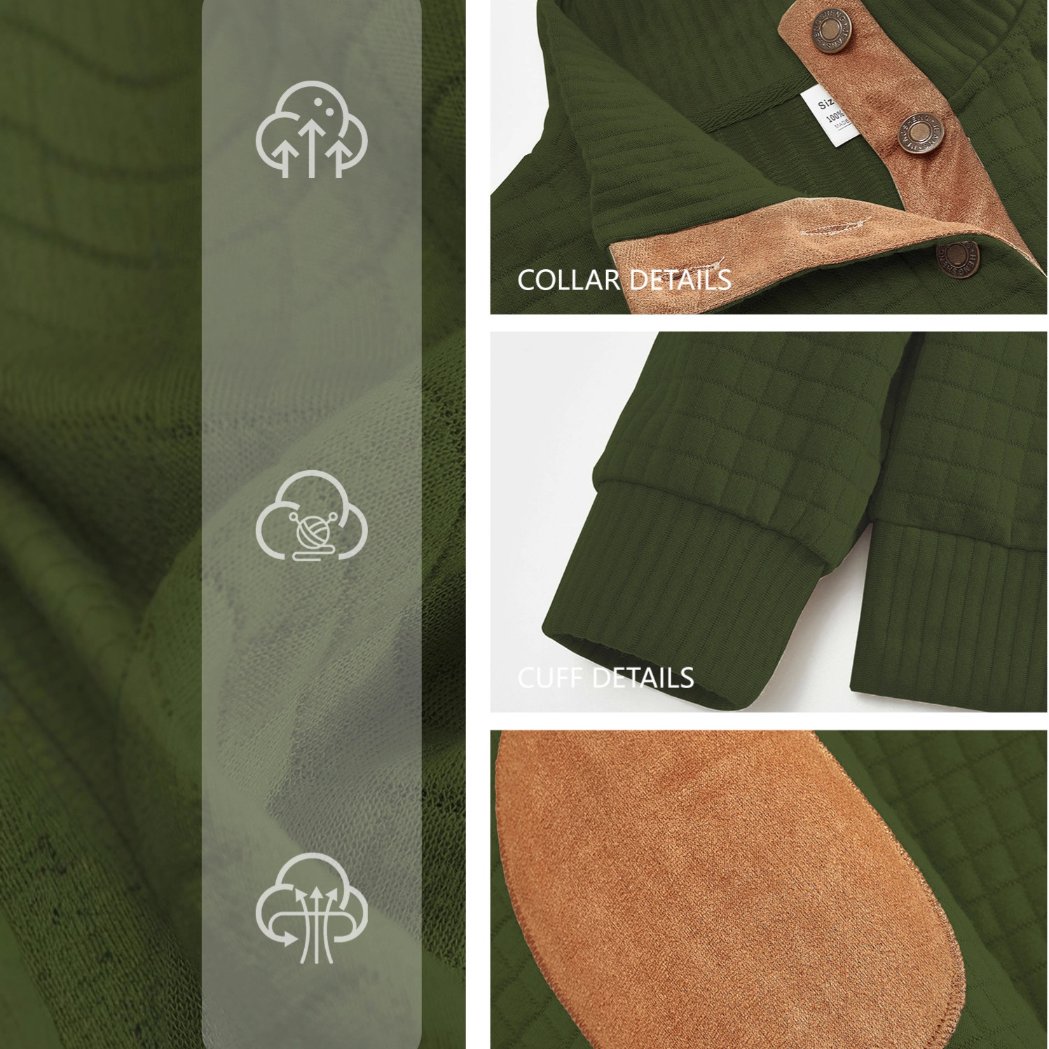 Nuevo otoño transfronterizo nuevo tamaño europeo para hombres Jacquard cuello pequeño jersey de punto chaqueta casual jersey Henry