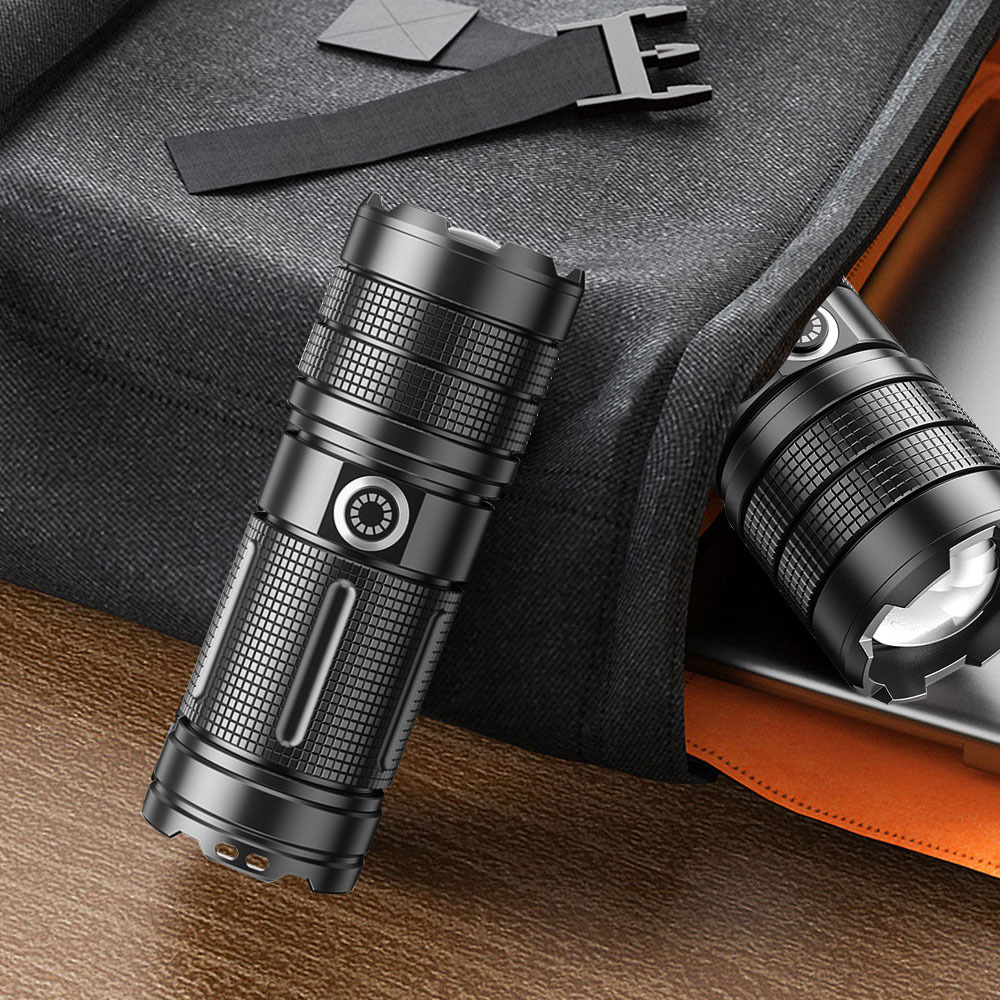 Nuevo pequeño arma de acero caliente-Venta en vivo linterna láser blanco de largo alcance cañón linterna luz trasera de salida