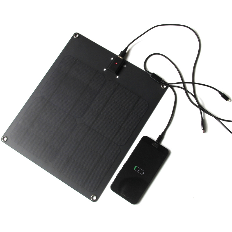 Charger solar-powered