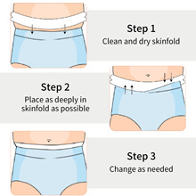 亚马逊一次性腰部吸汗垫大码绵质止汗神器吸汗巾腹部运动汗疹汗垫