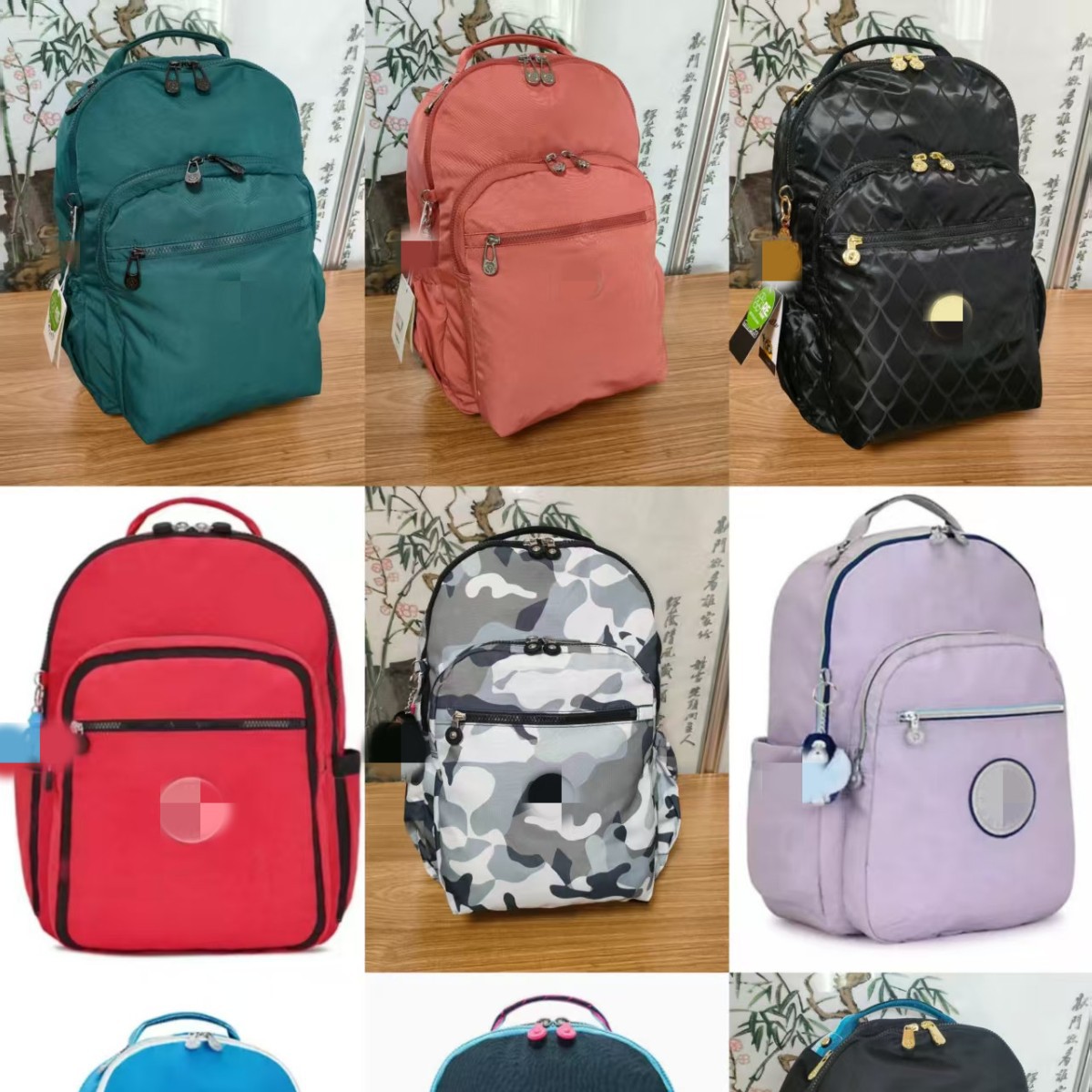 Side Bag Back K Nylon Urban Simple Partition Bag Computer Bag Multi Travel Bag Backpack Nylon
