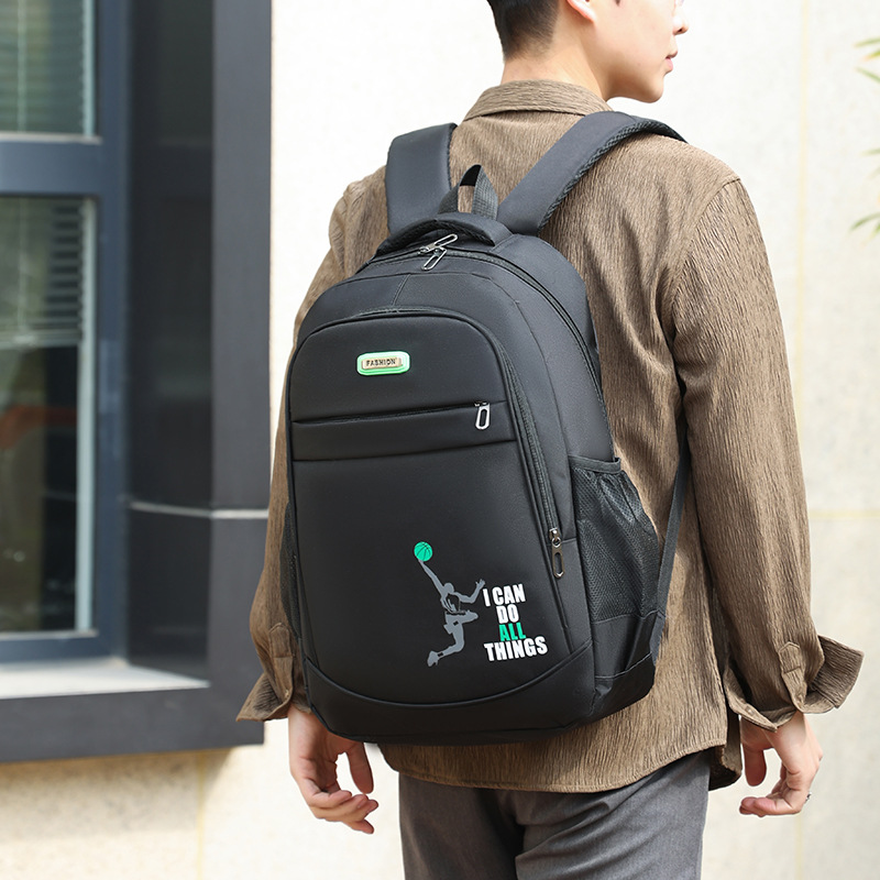 Mochila Bolsa de viaje de ocio para hombre Bolsa de alta gama Bolsa de computadora Bolsa de mochila escolar de 15-16 pulgadas