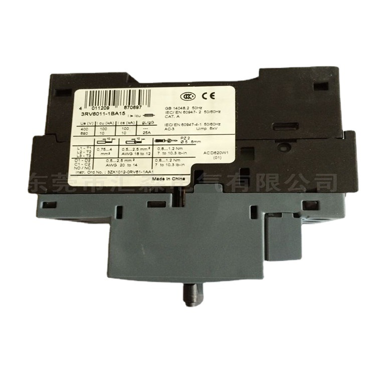 3RV6011-1BA15  Siemens/西门子  断路器