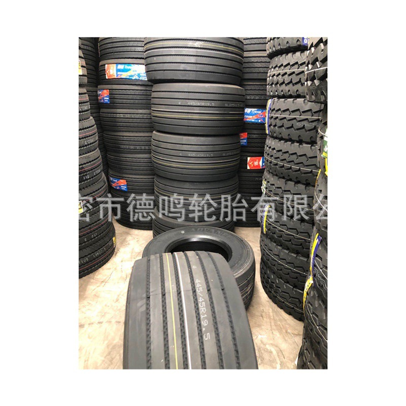 Suministre el neumático de acero radial del remolque del neumático 445/45R19.5 del camión de la doble-moneda
