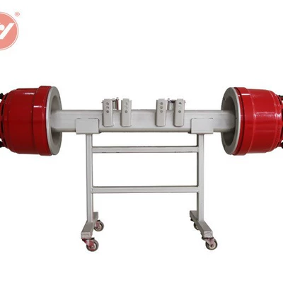 Low-Platform Cargo Rail Axle, Rear axle
