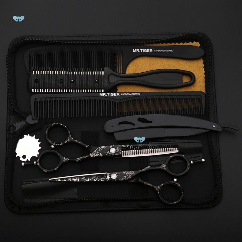 2023 Top 440C Professional Hairdressing Scissors Hair跨境专1