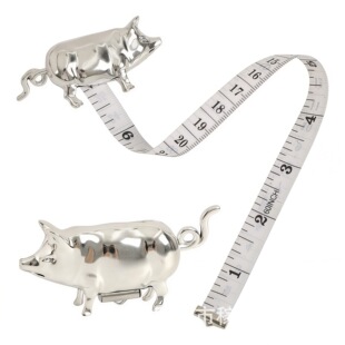 Antique Pig Mini Tape Measure,�Ŷ��i��������߽��پ���С�i