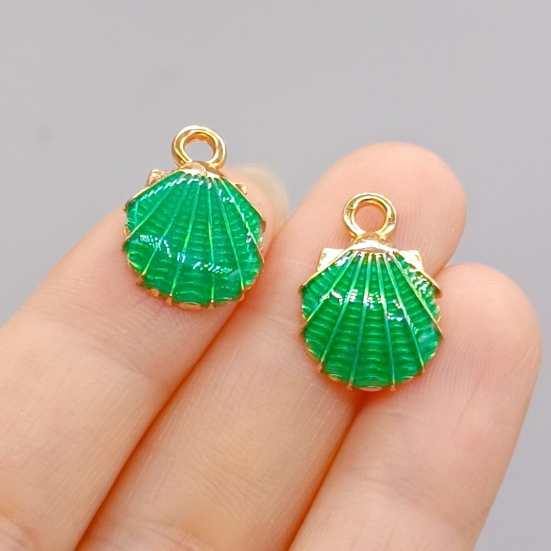 10 ピース/パック合金ペンダント海洋要素 DIY ジュエリーアクセサリー女性の日本と韓国のジュエリーアクセサリーホット販売|undefined