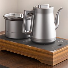 Yiwu Electric Tea Table ケトル一体型恒温純チタン全自動底部給水電気ケトル、お茶作り専用