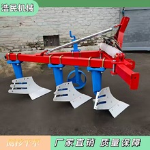 农用铧式犁 拖拉机后悬挂三铧犁 手动可调节加厚锰钢犁体 耕地犁