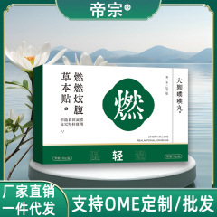 帝宗燃燃炫腹草本贴轻姿贴艾灸贴腹部贴肚脐贴大肚贴厂家直发