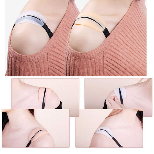 Shoulder pads Transparent shoulder pads Non-slip shoulder pads Anti-slip shoulder pads Underwear shoulder pads Silicone non-slip shoulder pads Shoulder pads artifacts