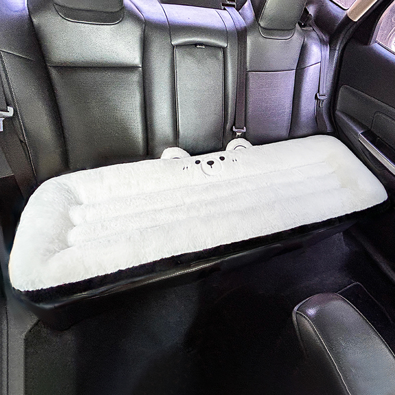 Cojín Acolchado para Asiento de Auto de Peluche, Acolchado y Térmico, para Automóvil