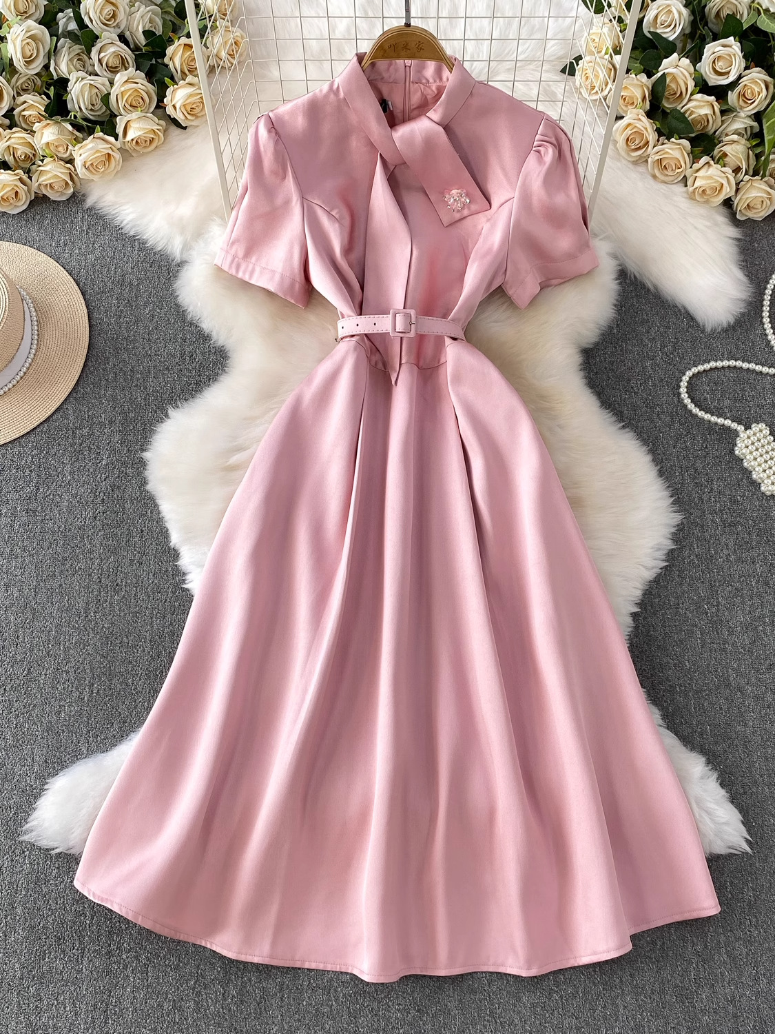 Autumn elite evening dress