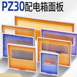 配电箱盖板PZ30家用空开关盒8/10/12/15/18/20/22/24回路照明面板