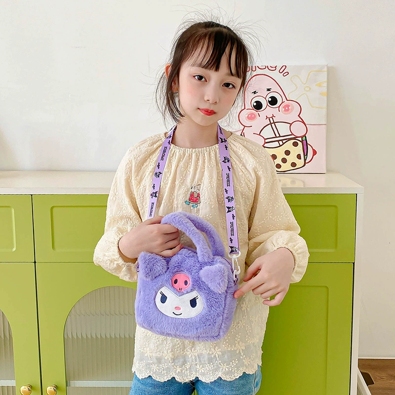 Sanrio, мультяшная ручная сумочка, детская кукла, ремешок для сумки, кошелек, маленькая сумка